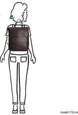 Saccoo Saccoo Sica L Rugtas Dark Coffee