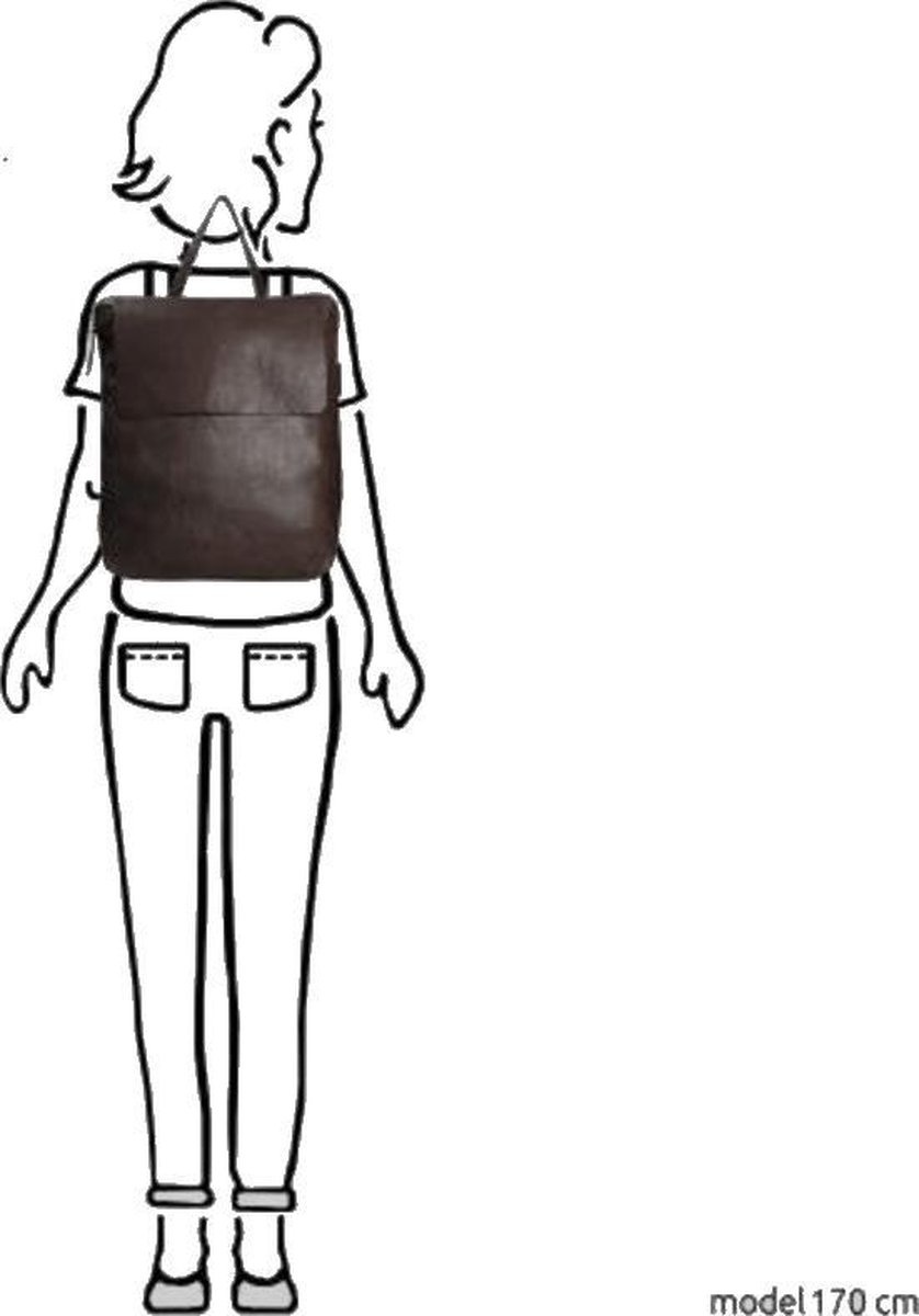 Saccoo Saccoo Sica L Rugtas Dark Coffee