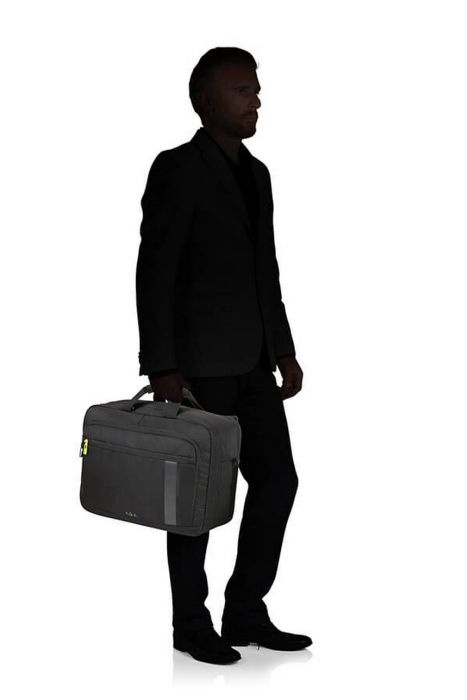 American Tourister AT by Samsonite Underseater - handbagage 3-way Boarding Bag - Work-E 15.6 inch - Black