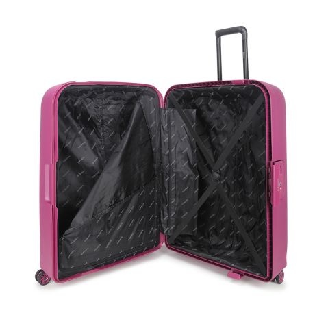Decent Axxis-Fix 78 - Grote maat harde reiskoffer zonder rits - Lavender Paars