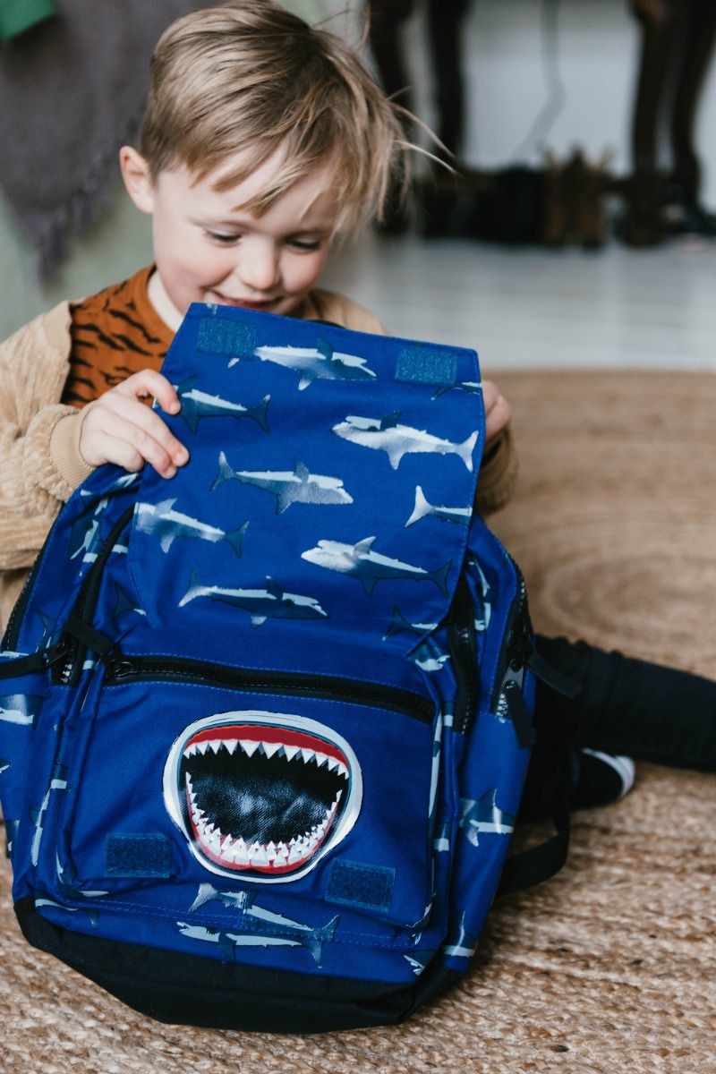 Little Legends Little Legends kinderrugzak Backpack L - Shark Mouth