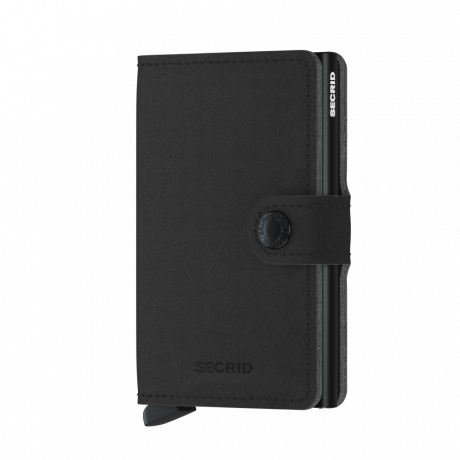 Secrid Vegan Secrid Mini Wallet Yard Black Cardprotector Portemonnee