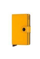 Secrid Vegan Secrid Mini Wallet Yard Powder Ochre Cardprotector Portemonnee