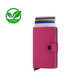 Secrid Vegan Secrid Mini Wallet Yard Powder Fuchsia