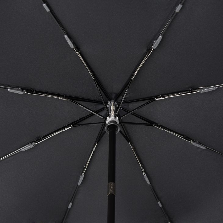 Knirps Knirps T-260  Duomatic Windproof Paraplu met ronde handgreep - 2Line Up Black