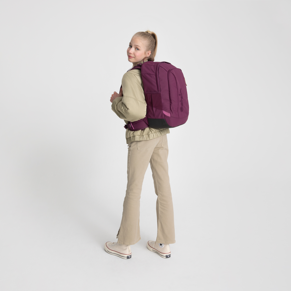 Satch Satch Air School Rugzak - 26 liter backpack - Nordic Berry