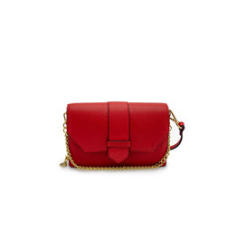 Mosz Mosz Kris Bag Crossbody Telefoontasje - Grain Red Shiny Light Gold