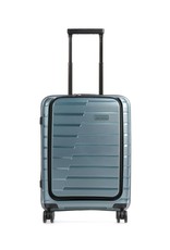 Travelite Travelite Air Base Spinner 55 - harde handbagagekoffer met voorvak - Ice Blue