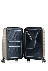 Travelite Travelite Air Base Spinner 55 - harde handbagagekoffer met voorvak - Champagne