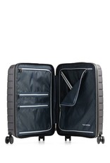 Travelite Travelite Air Base Spinner 55 - harde handbagagekoffer met voorvak - Antraciet