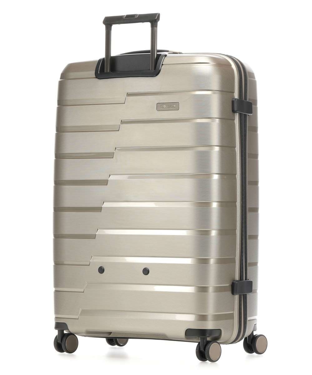 Haven meten Beugel Travelite Air Base Spinner 77 middenmaat reiskoffer - Champagne -  Cargotravelshop.nl