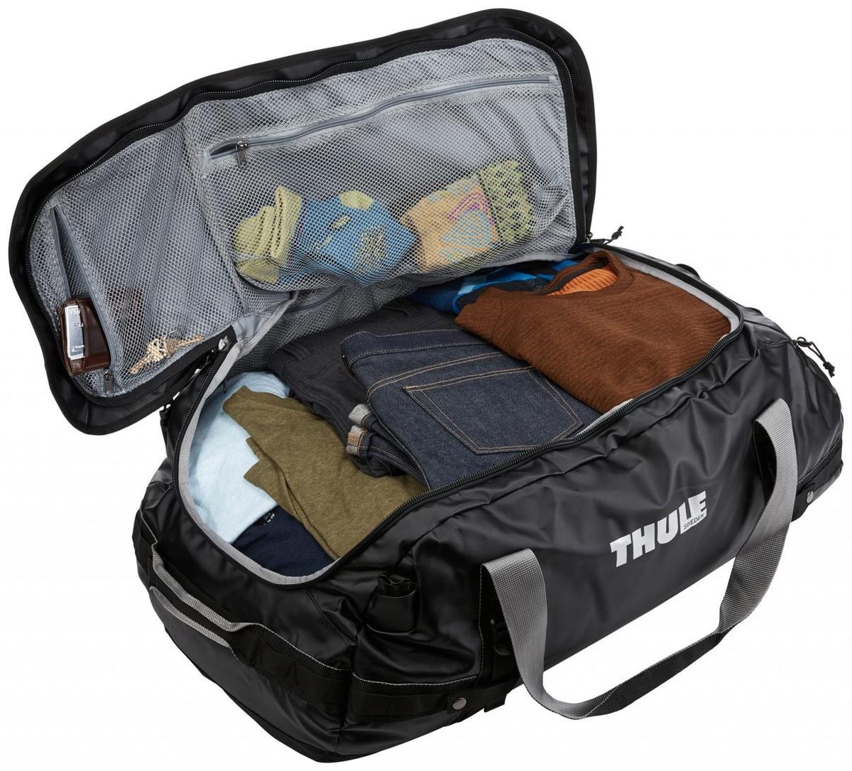 Thule Thule Chasm Duffel / rugzak 90L - Grote Reistas - Zwart