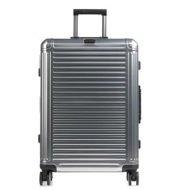Travelite Next middenmaat koffer - Luxe Aluminium M Trolley 67cm - Gunmetal