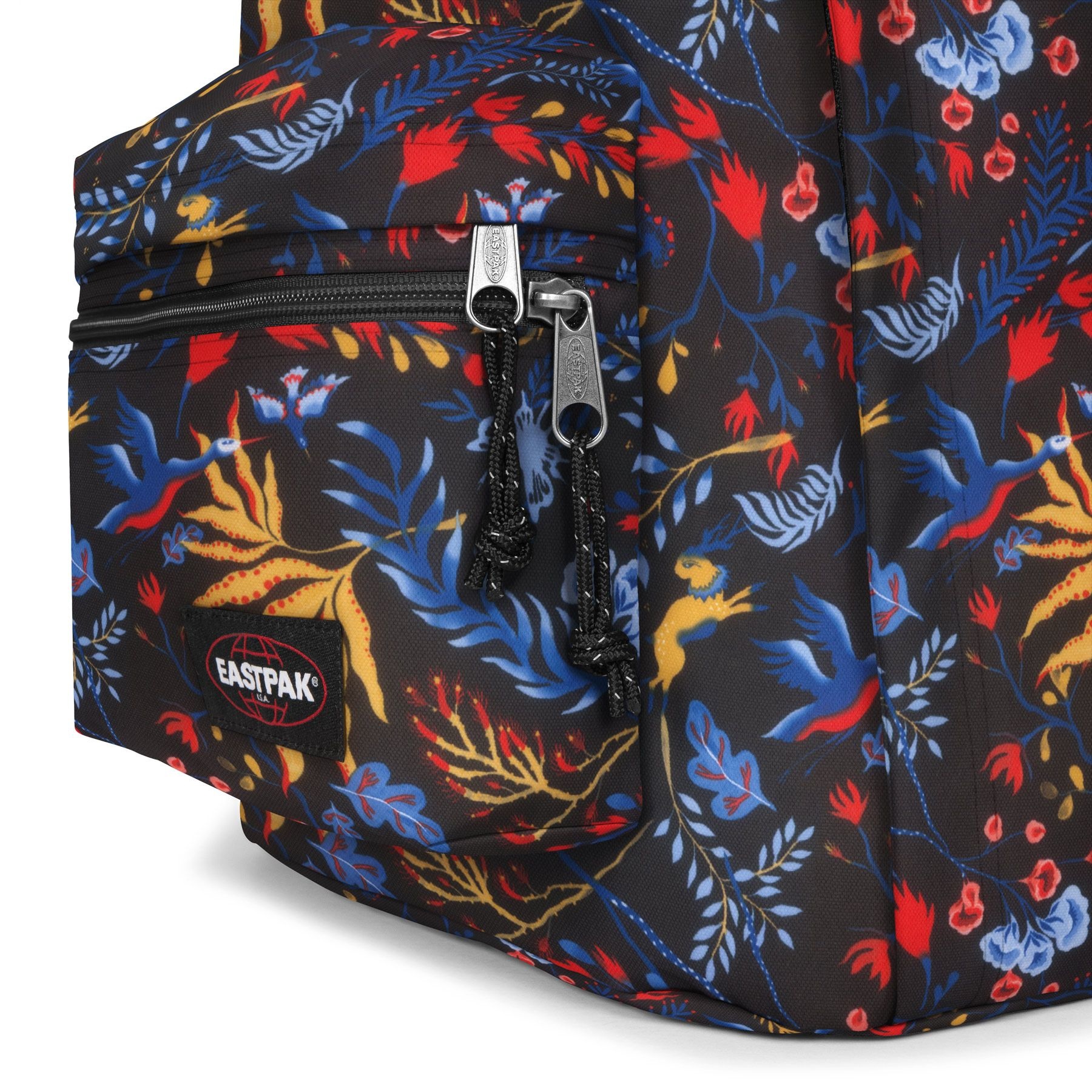 Eastpak Eastpak Office Zippl'R Whimsical Black Laptoprugzak met drinkflesvak