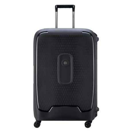 Westers omvatten voordeel Delsey Grote Reiskoffer - Moncey - Spinner 76 - Black - Cargotravelshop.nl