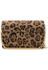 Mosz Mosz Kris Bag Crossbody Telefoontasje - Cheeta Bruin Shiny Light Gold - Copy