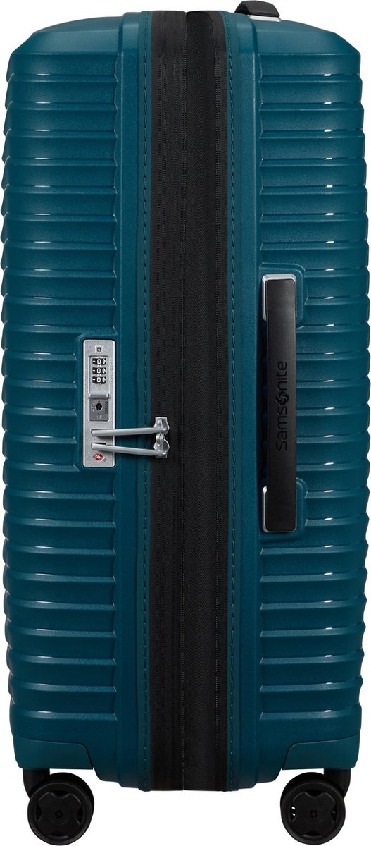 Samsonite Samsonite Reiskoffer - Upscape - Spinner 68 uitbreidbaar - Petrol Blue -  Expandable - Middenmaat koffer