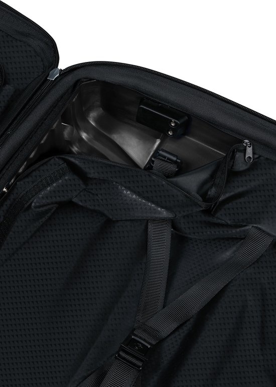 Samsonite Samsonite Handbagage Reiskoffer - Upscape - Spinner 55 uitbreidbaar - Black