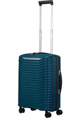 Samsonite Samsonite Handbagage Reiskoffer - Upscape - Spinner 55 uitbreidbaar - Petrol Blue