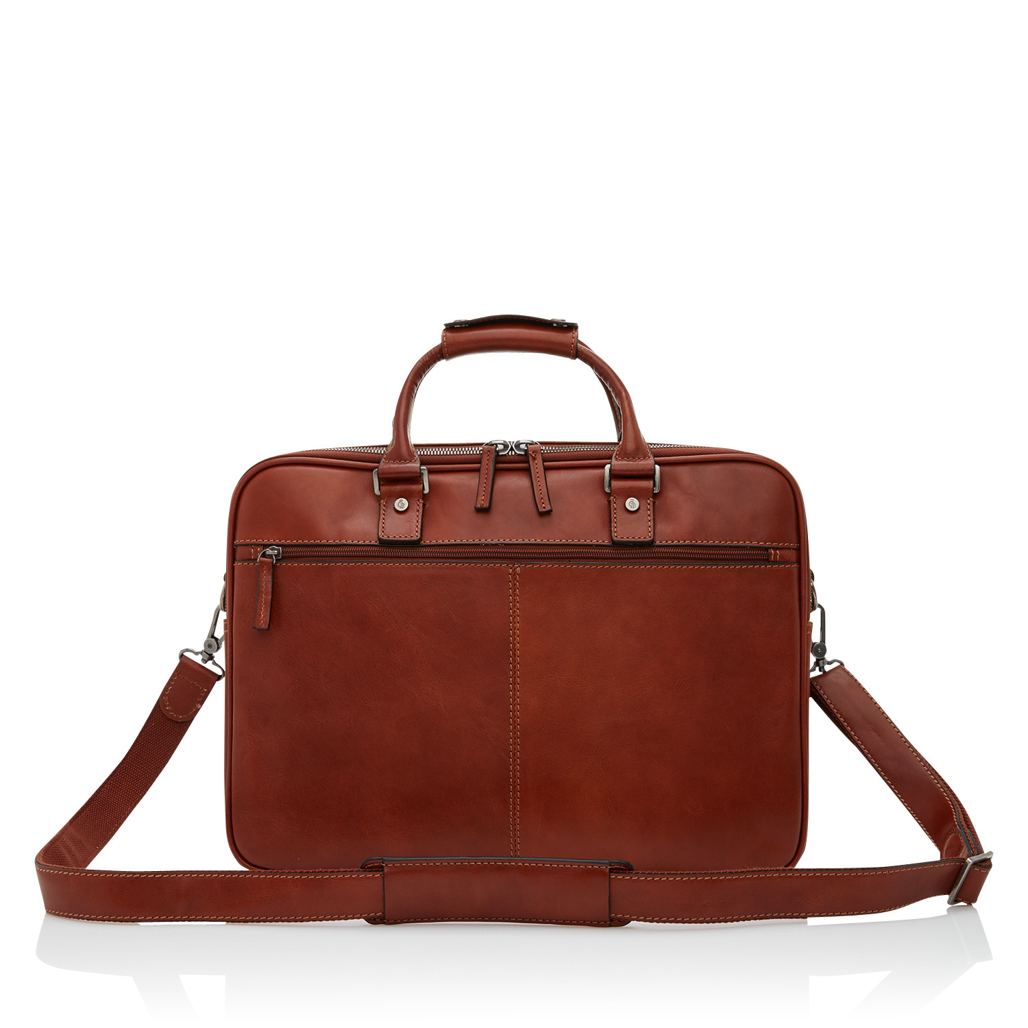 Castelijn en Beerens Castelijn & Beerens Verona Business enkelvaks Laptopbag 15.6" licht bruin