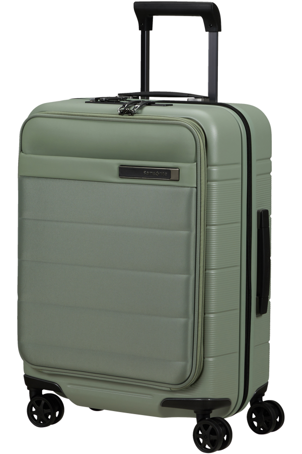 Samsonite Samsonite Neopod Spinner 55 Exp. - Sage Green - Harde handbagagekoffer met voorvak