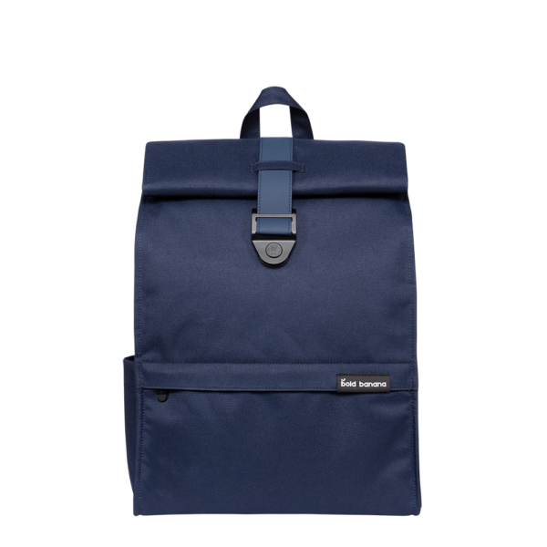 Bold Banana Bold Banana Roll Top Rugzak met 15.6" laptopvak - Nautic Navy