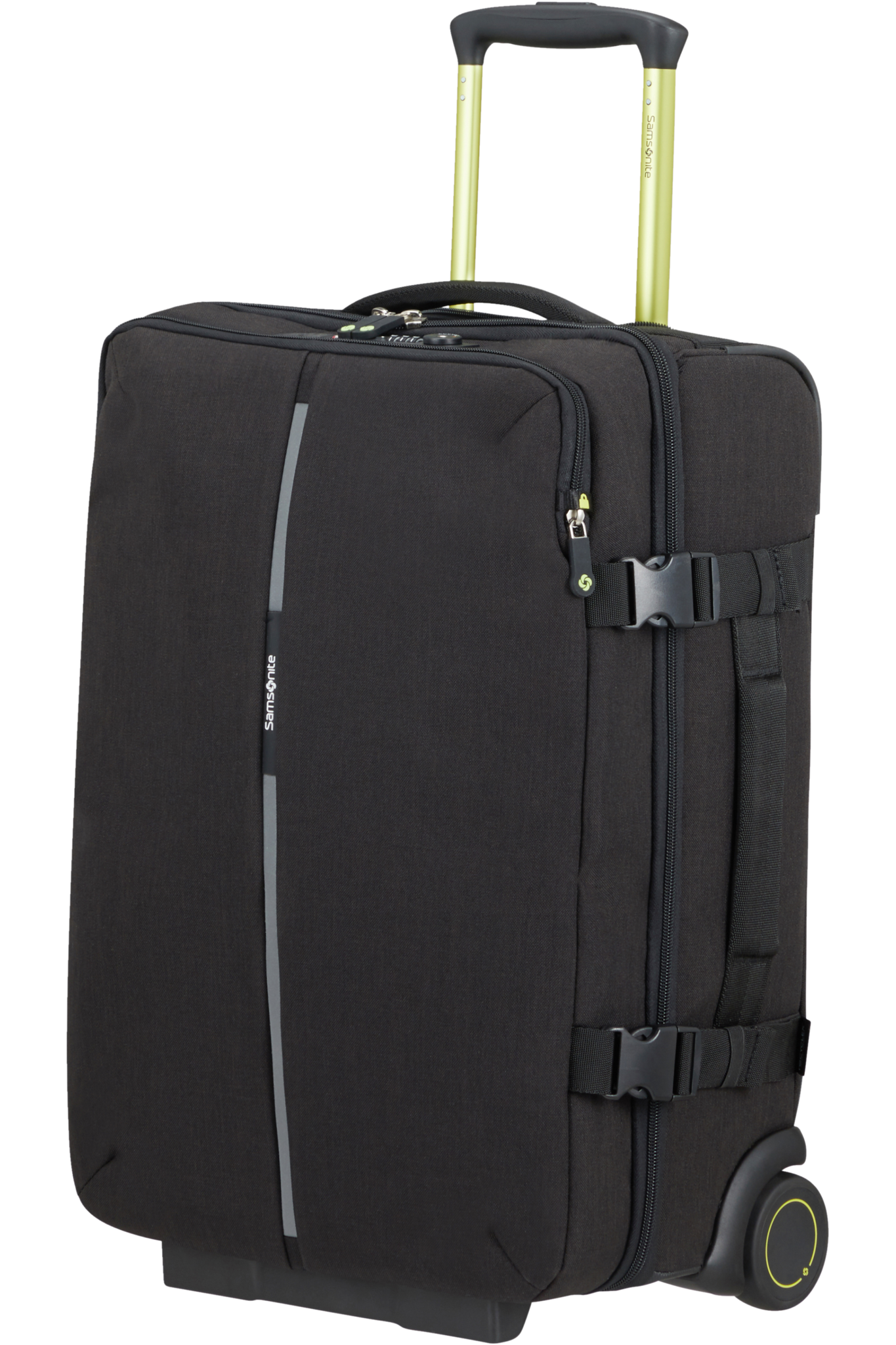 Samsonite Samsonite Securipak Duffel met wielen 55 x 35 x 20 Black Steel