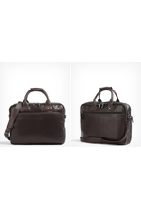 Castelijn en Beerens Castelijn & Beerens Verona Business dubbelvaks Laptopbag 15.6" Mocca