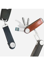 Orbitkey Orbitkey Key Organizer -  Leather Cocoa Rose - Premium Leren sleutelhouder