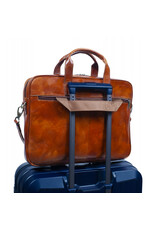 Tony Perotti Tony Perotti Italiaans leren 1 vaks laptoptas - Van Gogh - Cognac