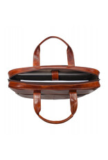 Tony Perotti Tony Perotti Italiaans leren 1 vaks laptoptas - Van Gogh - Cognac