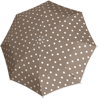 Knirps Knirps T-205 M Duomatic Windproof Paraplu - Dot Art Taupe