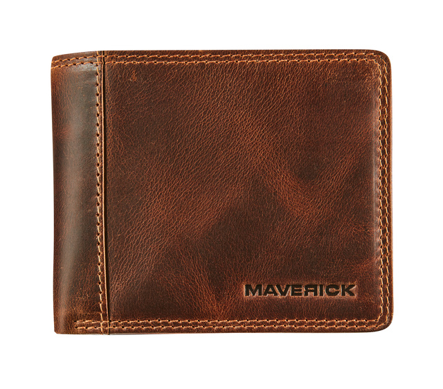 Maverick  Maverick The Original Compacte leren Billfold RFID protected - 3CC