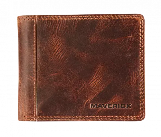 Maverick  Maverick The Original Compacte leren Billfold RFID protected - 8CC