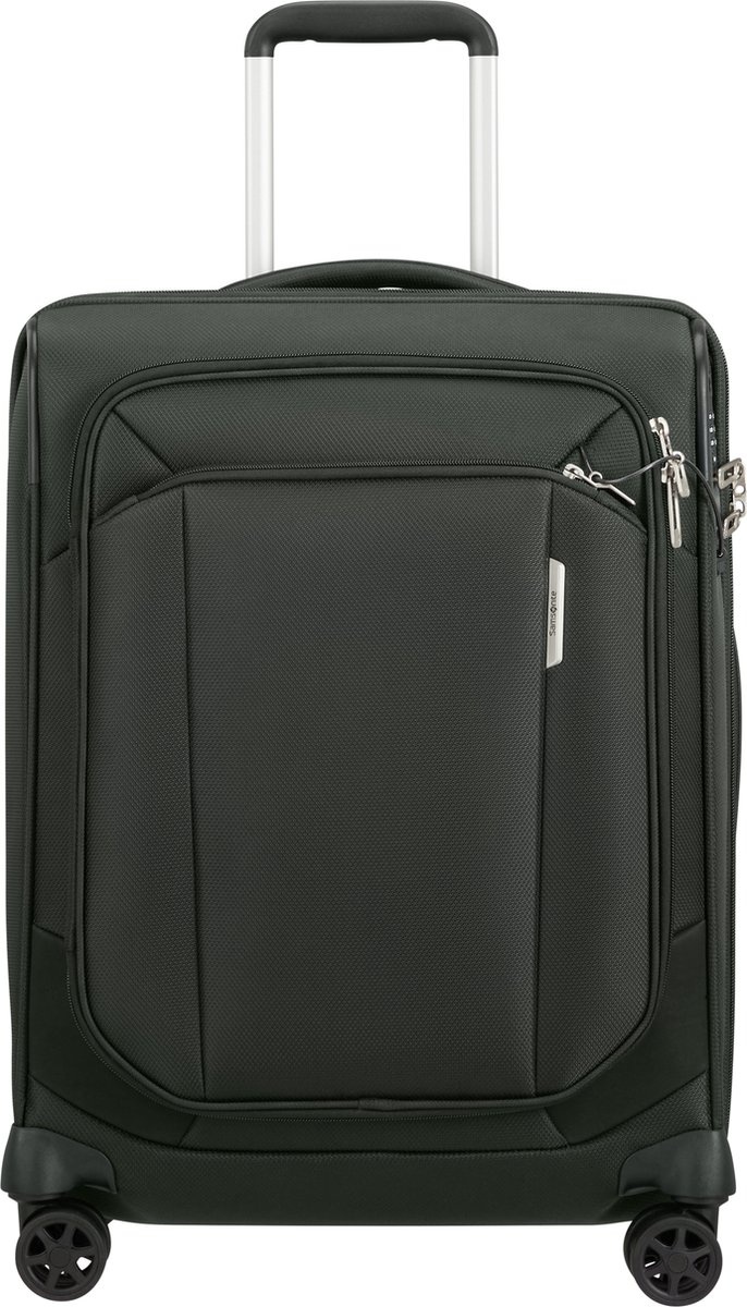 Samsonite Samsonite Respark Spinner 55/40 Exp. Forest Green – Handbagage koffer met laptopvak