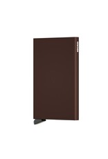 Secrid Secrid cardprotector Brown uitschuifbare pasjes bescherming pasjeshouder