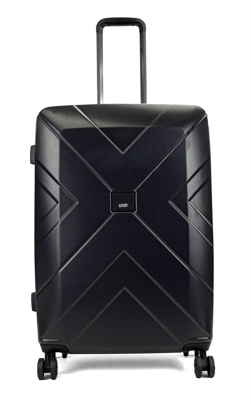 Oistr Denver - Middenmaat Reiskoffer - 64 cm - Black