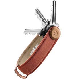 Orbitkey Orbitkey Key Organizer - Waxed Canvas Brick Red - Premium  sleutelhouder