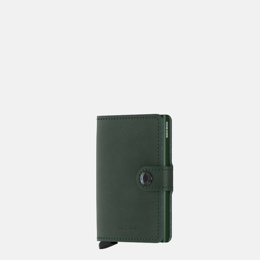 Secrid Secrid Mini Wallet Original Green pasjeshouder portemonnee