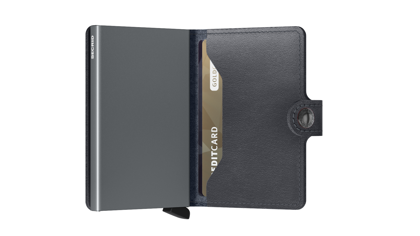 Secrid Secrid Mini Wallet Original Grey pasjeshouder portemonnee
