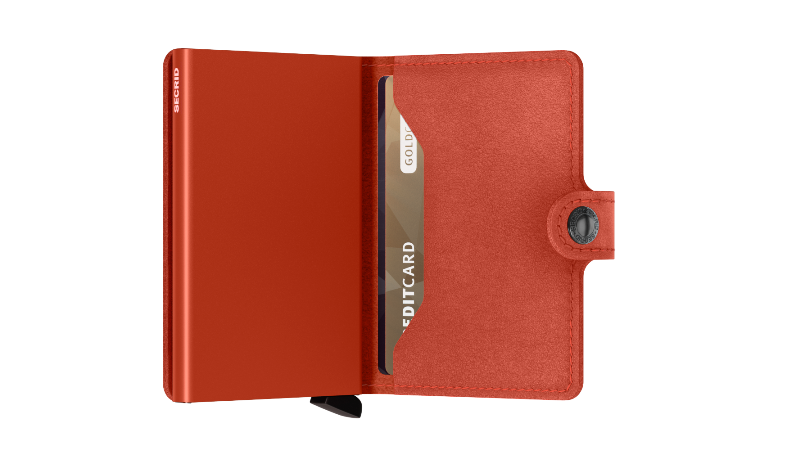 Secrid Secrid Mini Wallet Original Orange pasjeshouder portemonnee