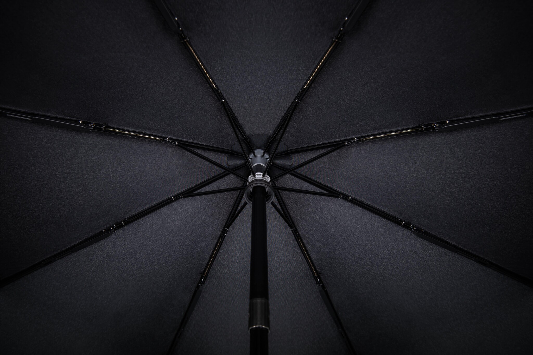 Knirps Knirps T-301 Duomatic Windproof Paraplu - Black - Stormproof familie paraplu