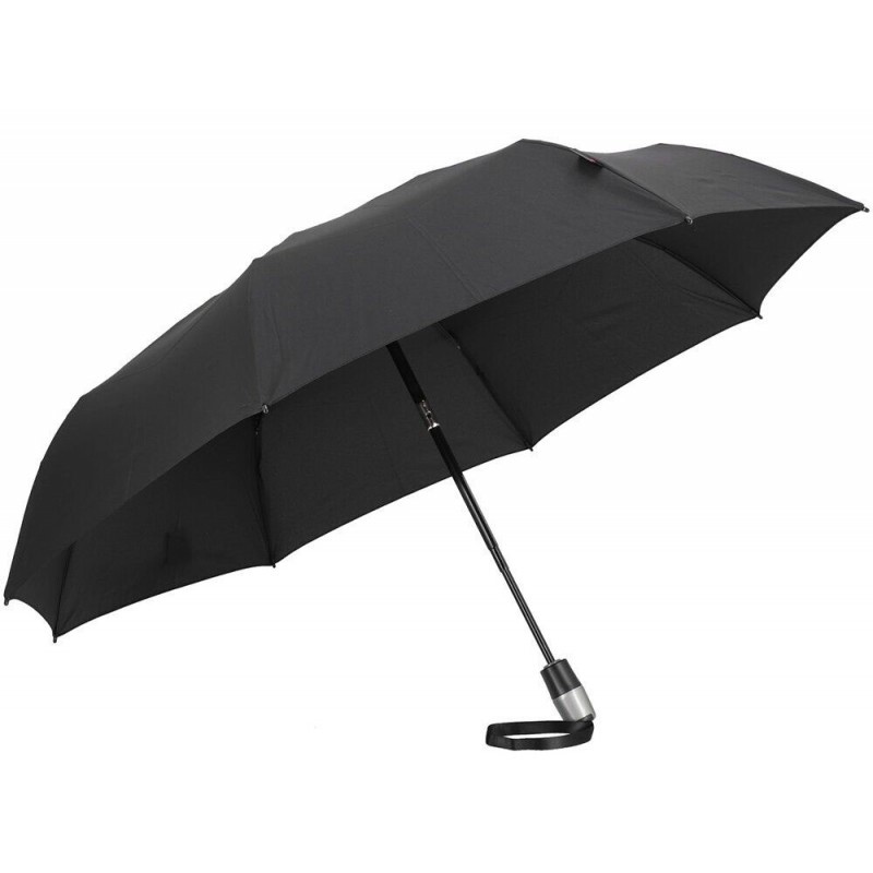 Knirps Knirps T-301 Duomatic Windproof Paraplu - Black - Stormproof familie paraplu