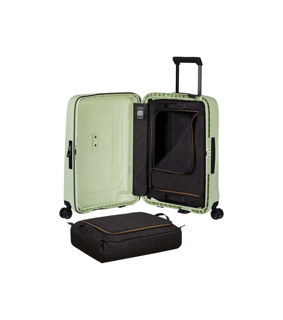 Samsonite Samsonite Handbagage Reiskoffer - Essens Spinner 55 - Pistachio Green