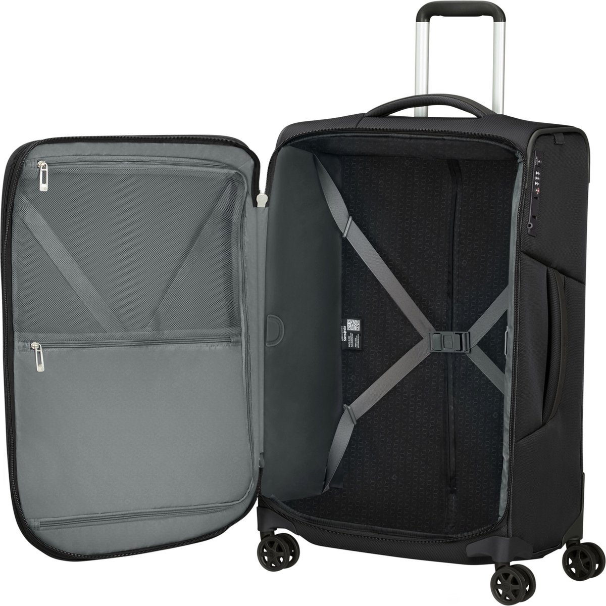 Samsonite Samsonite Respark Spinner 67 - middenmaat koffer - Black