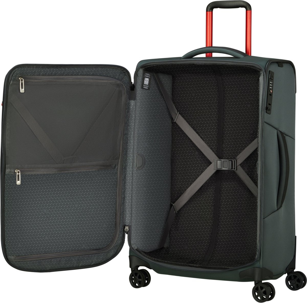 Samsonite Samsonite Respark Spinner 67 - middenmaat koffer - Black Sport