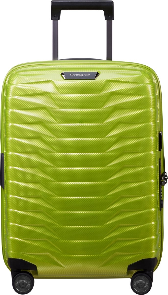 Samsonite Samsonite handbagagekoffer - Proxis - Spinner 55 x 35 exp. - Lime