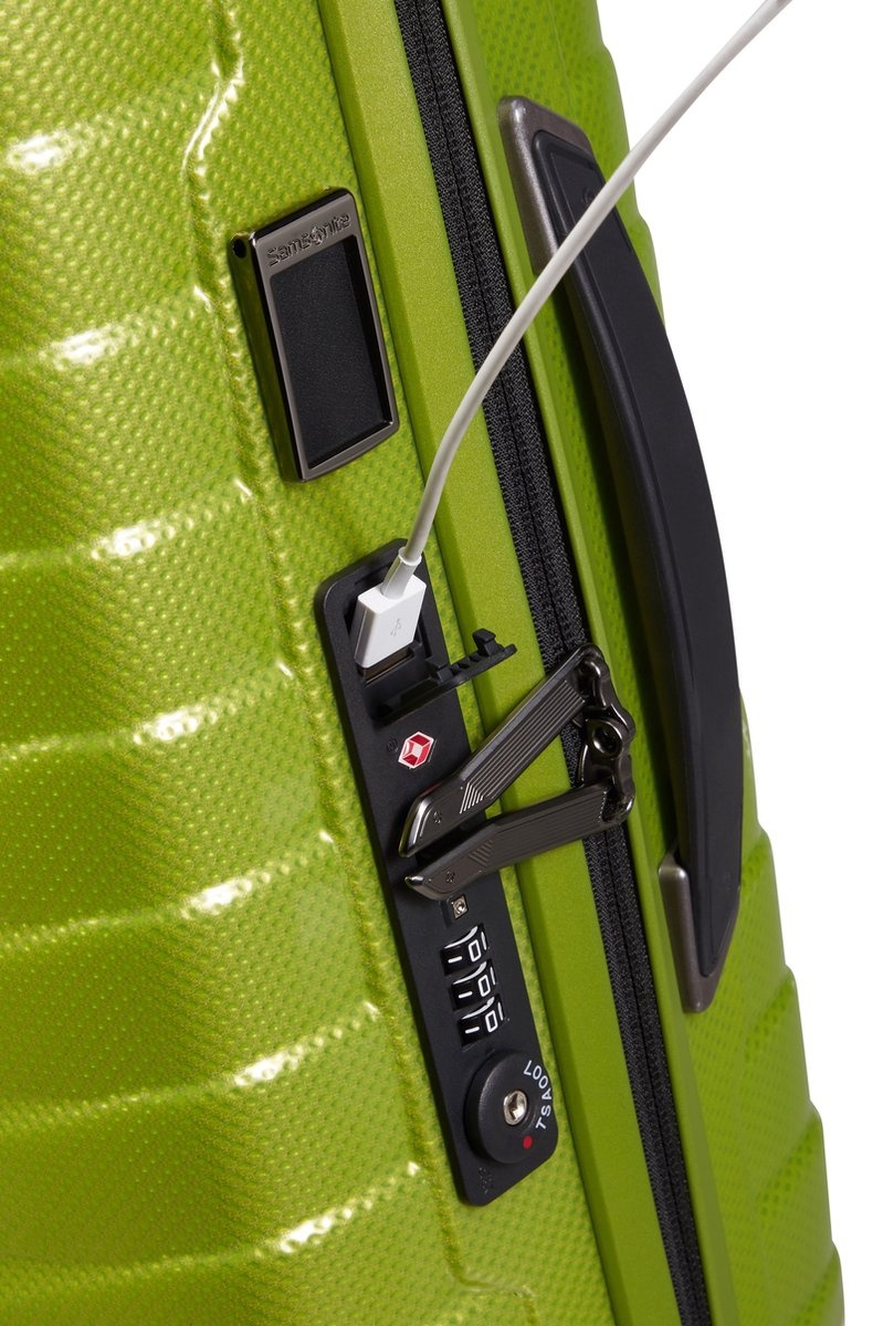 Samsonite Samsonite handbagagekoffer - Proxis - Spinner 55 x 35 exp. - Lime