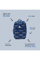 Little Legends Little Legends kinderrugzak Backpack L - Shark Mouth