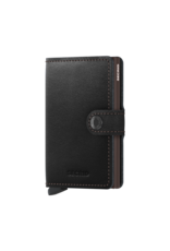 Secrid Secrid Mini Wallet Original Black Brown pasjeshouder portemonnee